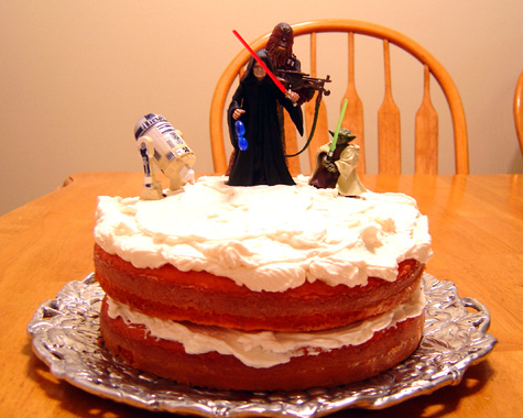 The star wars cake